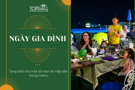 XIN THÔNG BÁO BẠN CÓ HẸN ĂN TỐI VỚI TOMHILL VÀO TỐI THỨ 5 TUẦN NÀY!