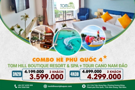 COMBO TRỌN GÓI CÙNG TOMHILL + JOHN'S TOURS